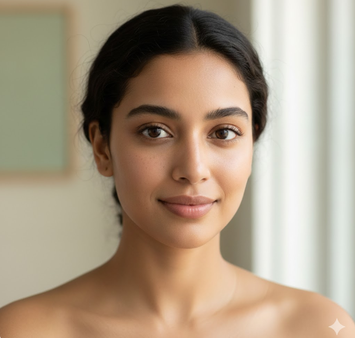 Naturally glowing and even toned skin supported by glutathione antioxidant